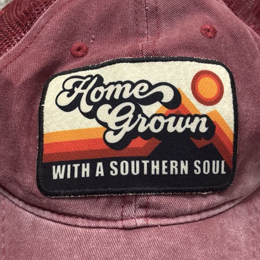 Southern Joint Trucker Hat Home Grown Southern Soul Distressed Snapback - Picture 2 of 5